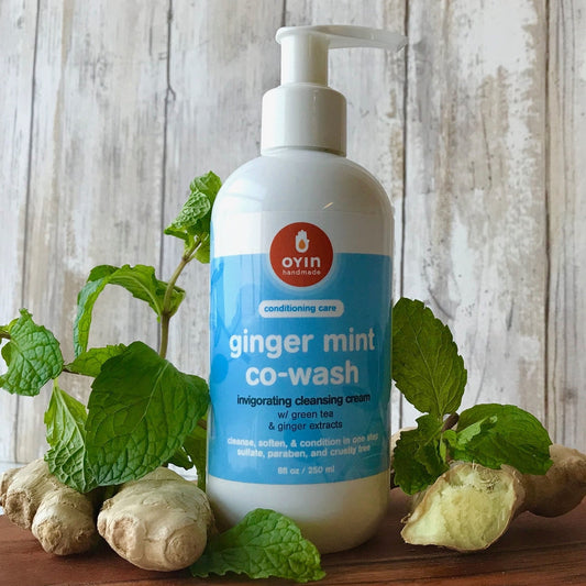 Oyin Handmade Ginger Mint Co-Wash Invigorating Cleansing Cream