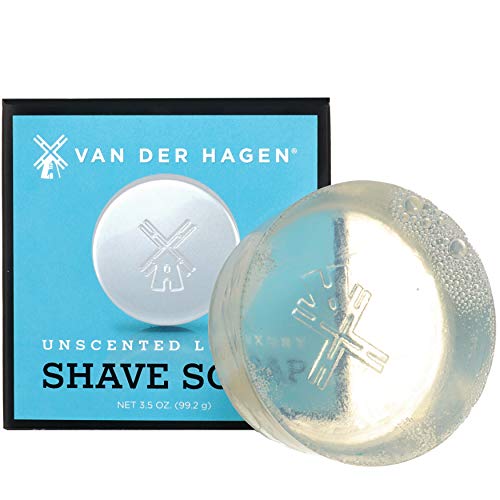 Van Der Hagen Unscented Luxury Shave Soap