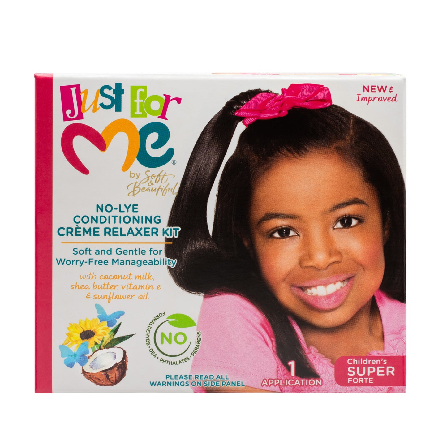Just For Me! No Lye Conditioning Creme Relaxer Kit - Super - Beautiful Black Hair