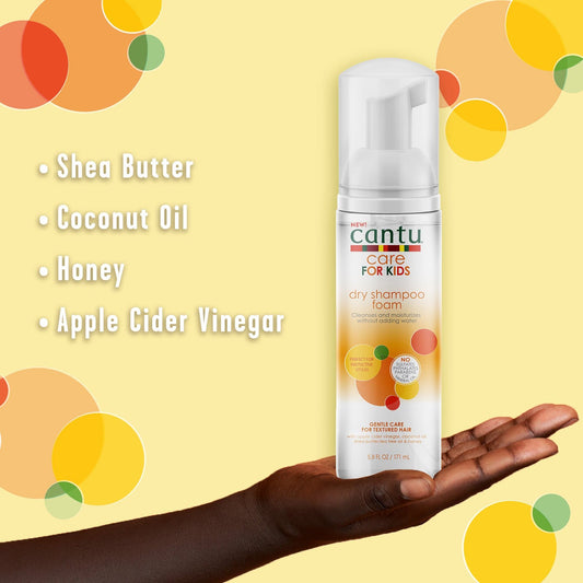 Cantu Care For Kids Dry Shampoo Foam