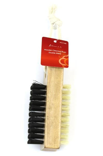 Double Sided Wooden Cleaning Brush #91485
