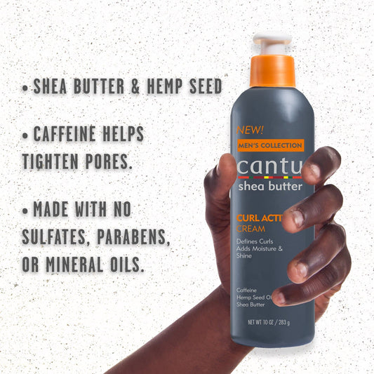 Cantu Men's Collection Curl Activator Cream