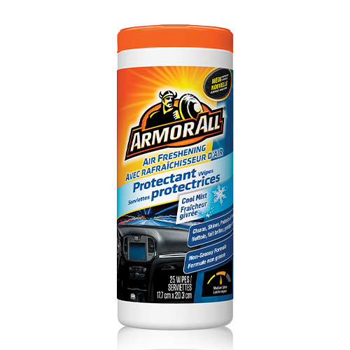 Armor All Air Freshening Protectant Wipes - Cool Mist - Beautiful Black Hair