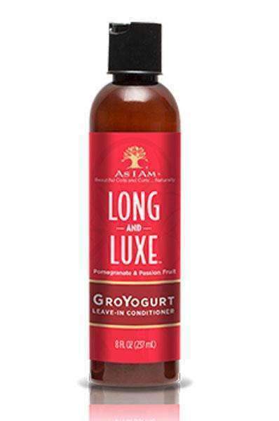 As I Am Long & Luxe Pomegranate & Passion Fruit GroYogurt Leave In Conditioner - Beautiful Black Hair