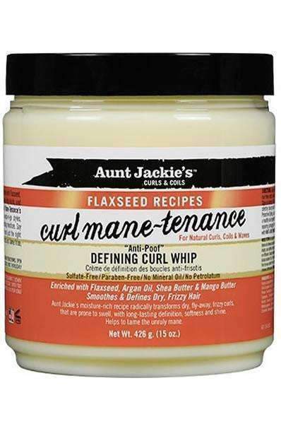 Aunt Jackie's Flaxseed Recipes "Curl Mane-tenance" Defining Curl Whip - Beautiful Black Hair