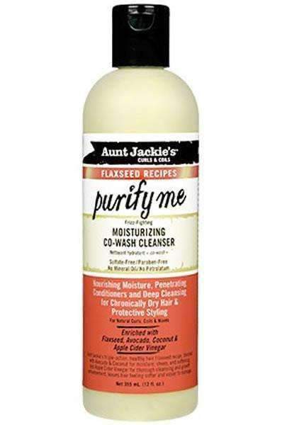 Aunt Jackie's Flaxseed Recipes "Purify Me" Co-Wash Cleanser - Beautiful Black Hair
