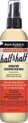 Aunt Jackie's Flaxseed Recipes "Half & Half" Hydrating Silkening Hair Milk - Beautiful Black Hair
