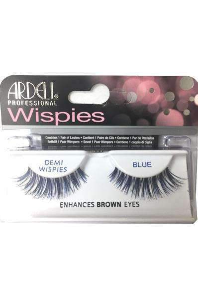 Ardell Wispies Lashes - Demi Wispies Blue - Beautiful Black Hair