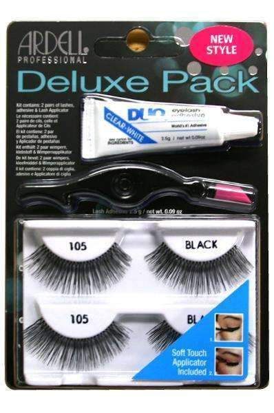 Ardell Deluxe Pack - 105 Black - Beautiful Black Hair