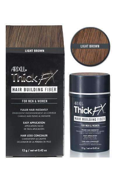 Ardell ThickFX Hair Building Fiber - Light Brown - Beautiful Black Hair