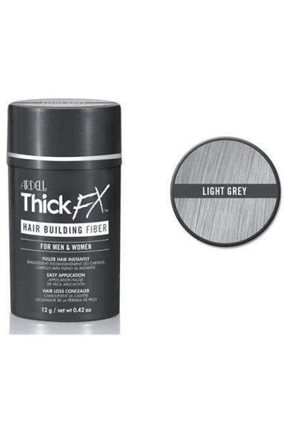 Ardell ThickFX Hair Building Fiber - Light Grey - Beautiful Black Hair