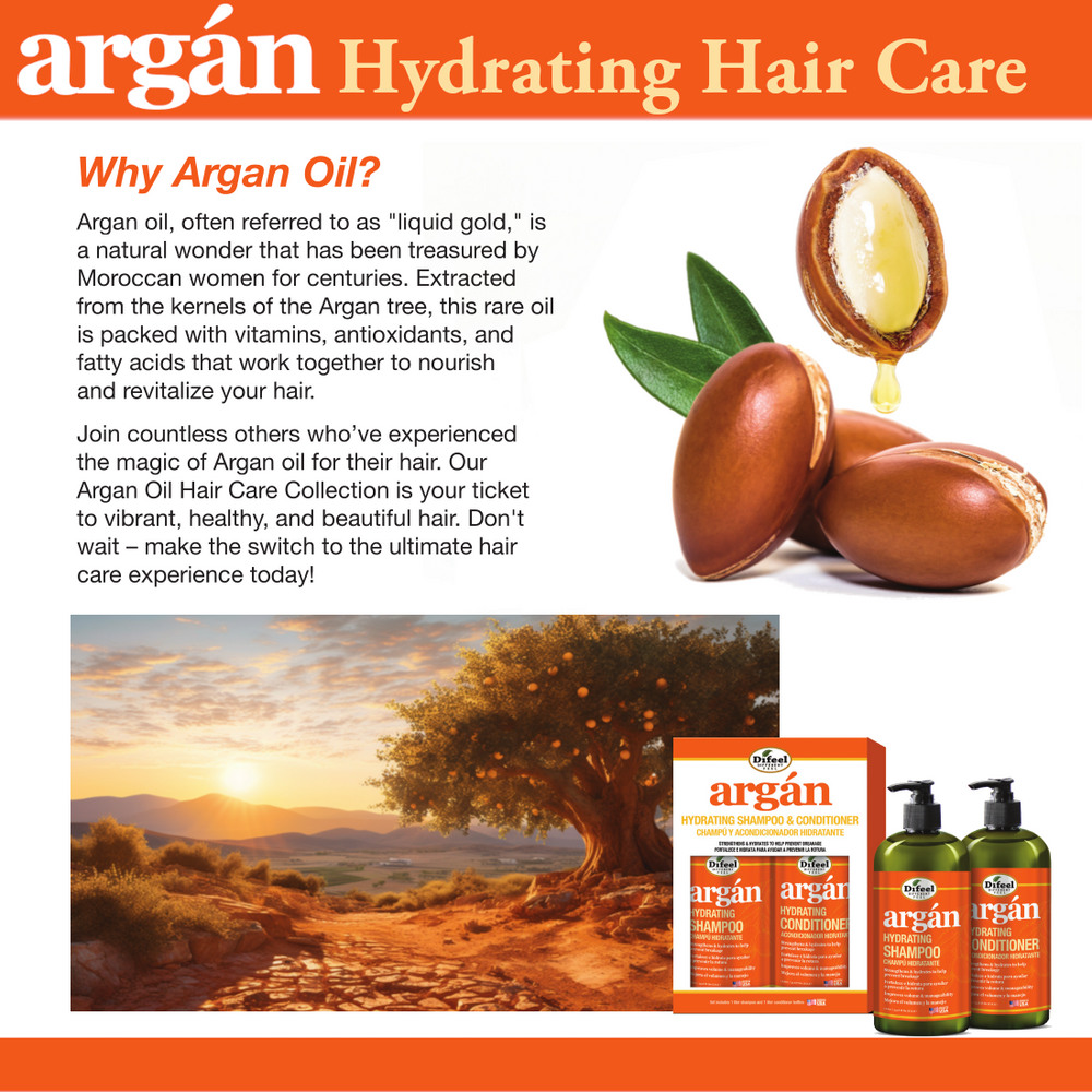 Difeel Argan Hydrating Leave-in Conditioning Spray