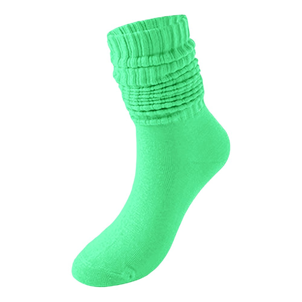 Slouch Socks - Lime