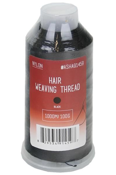 Nylon Corn Style Weaving Thread - Black