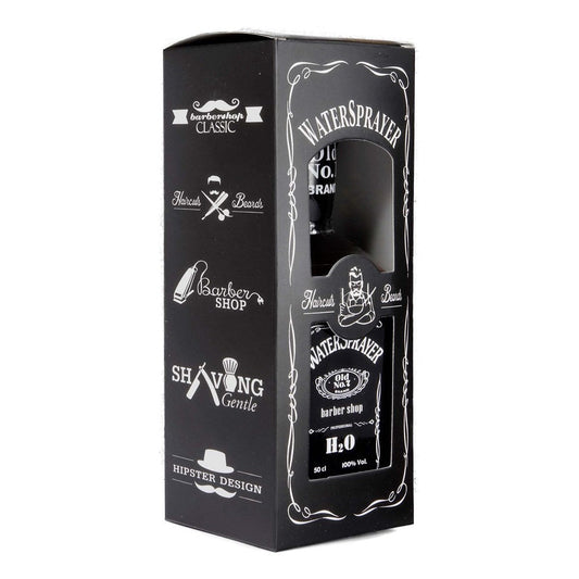 Square Barber Spray Bottle 11oz - Brown