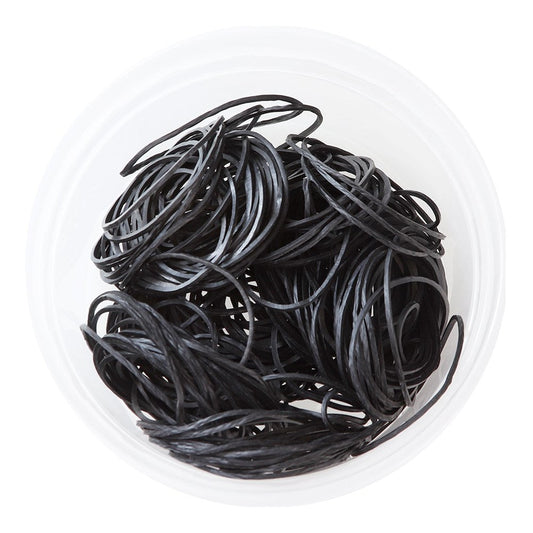 250 Rubber Large Bands - Black