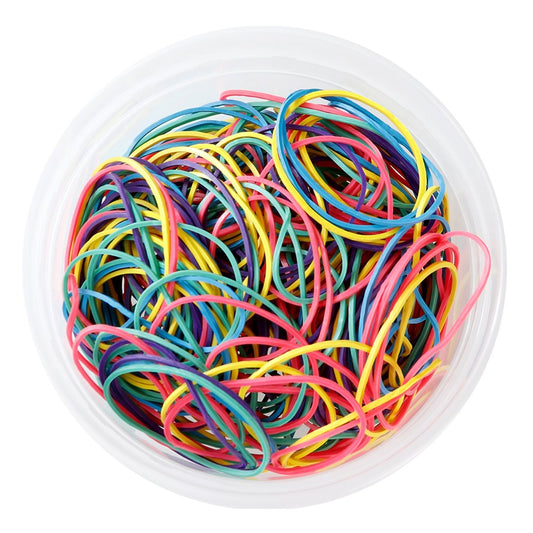 250 Rubber Large Bands - Assorted