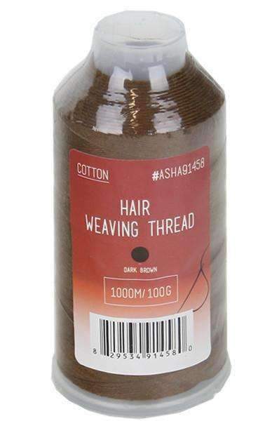 Cotton Weaving Thread - Dark Brown - Beautiful Black Hair