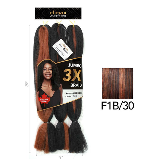 Climax 3X Jumbo Braid 25"