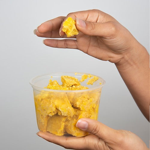 Kuza 100% Pure African Shea Butter Yellow Chunky - 10oz