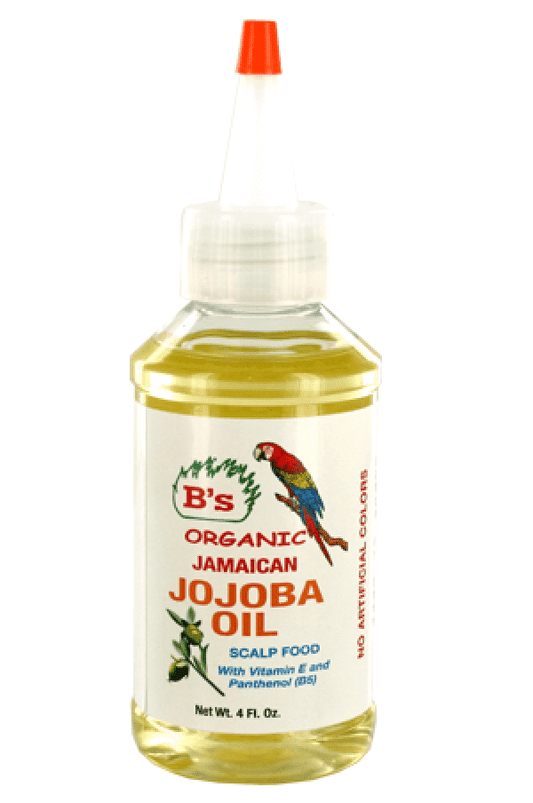 B's Organic Jamaican Jojoba Oil Scalp Food - Beautiful Black Hair