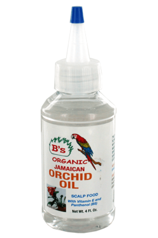 B's Organic Jamaican Orchid Oil - Beautiful Black Hair