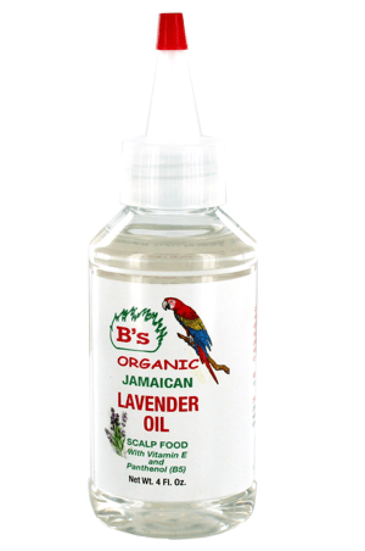 B's Organic Jamaican Lavender Oil Scalp Food - Beautiful Black Hair
