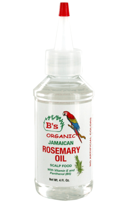 B's Organic Jamaican Rosemary Oil Scalp Food - Beautiful Black Hair