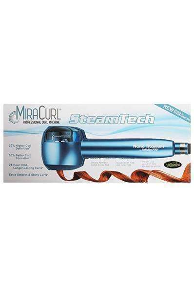 BaByliss Pro MiraCurl SteamTech Nano Titanium - Beautiful Black Hair