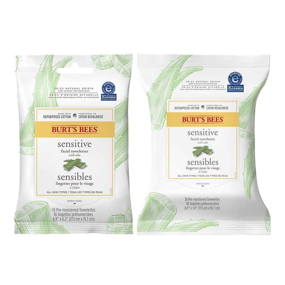 Burt's Bees Sensitive Facial Towelettes