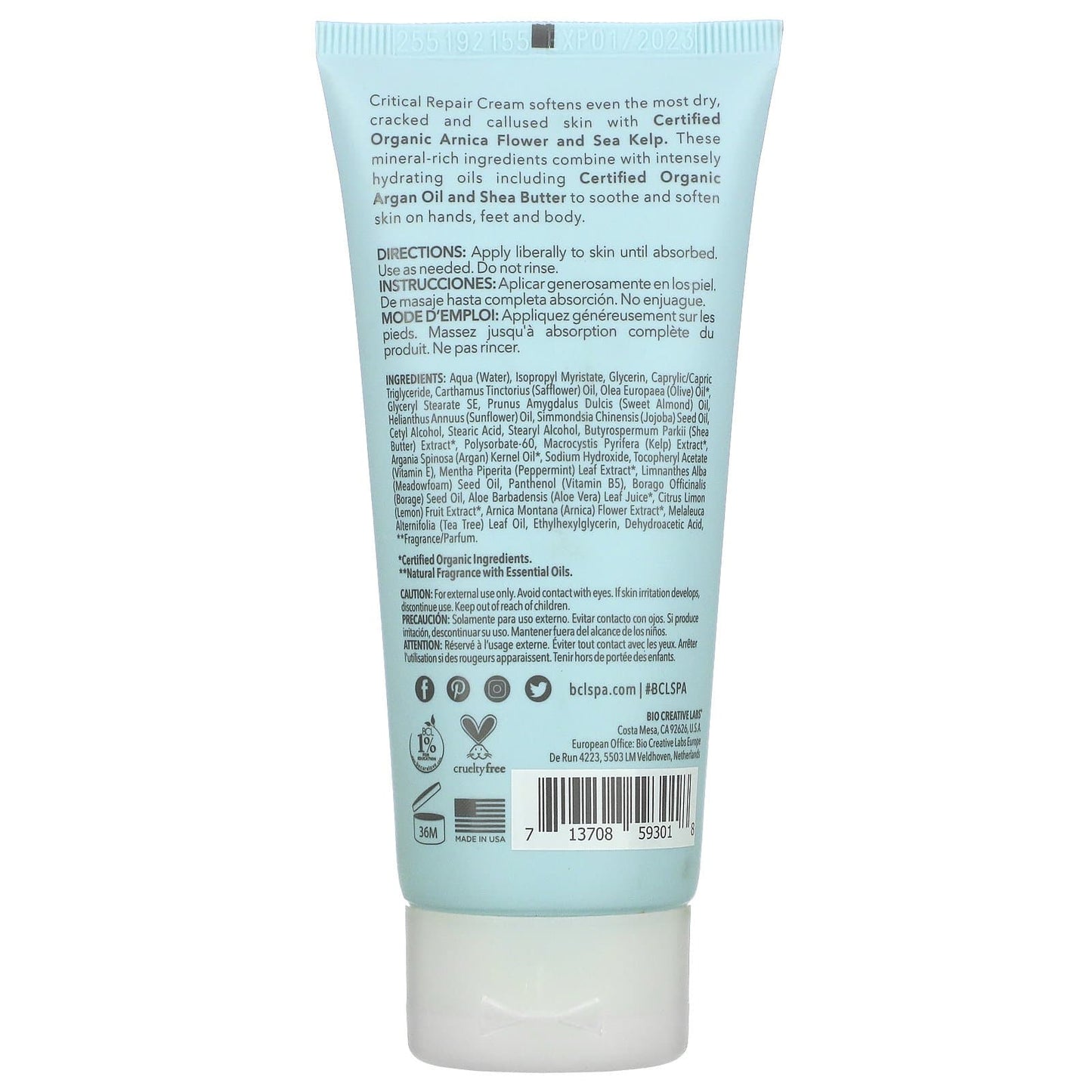 BCL Sea Kelp Critical Repair Cream