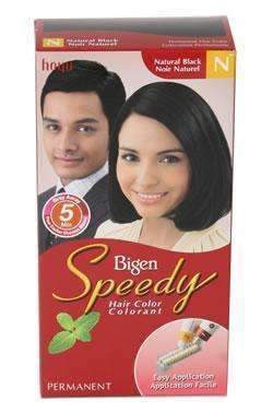 Bigen Speedy Hair Color - Natural Black(N) - Beautiful Black Hair