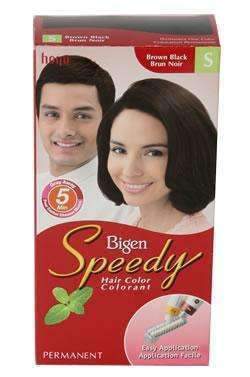 Bigen Speedy Hair Color - Brown Black (S) - Beautiful Black Hair