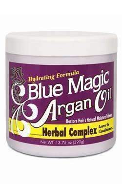 Blue Magic Argan Oil Herbal Complex Leave In Conditioner - Beautiful Black Hair