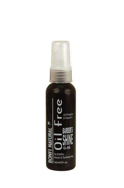 Bonfi Natural Oil Free Barber's Shine 2oz - Beautiful Black Hair