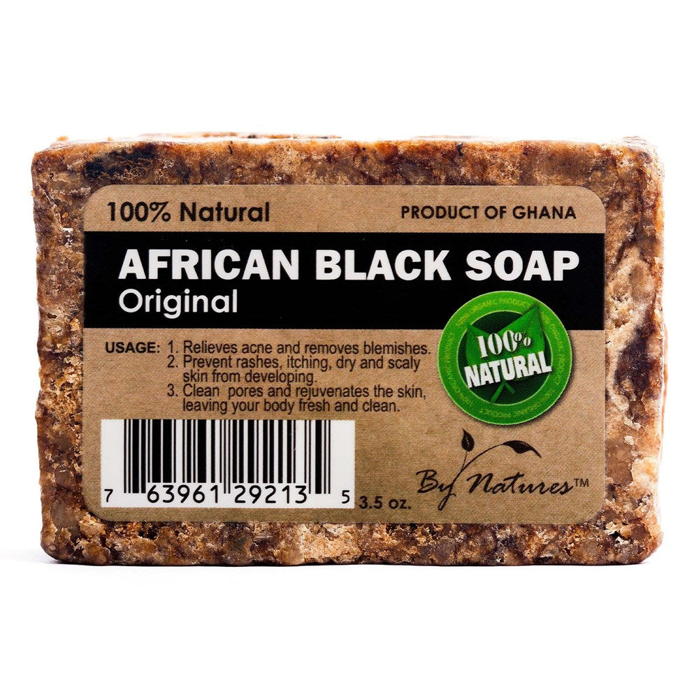 By Natures 100% Natural African Black Soap