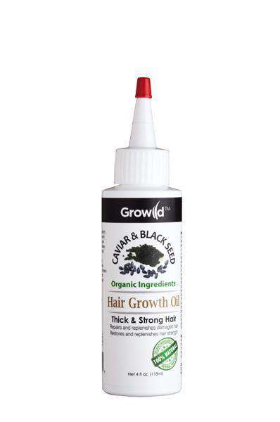 Growild Caviar & Black Seed Hair Growth Oil - Beautiful Black Hair