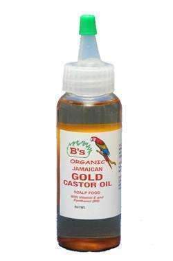 B's Organic Jamaican Gold Castor Oil - Beautiful Black Hair