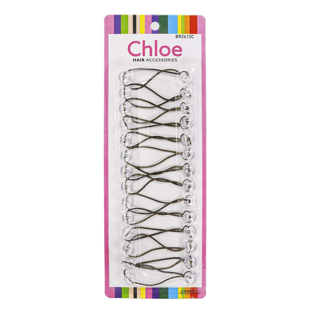 Chloe Hair Baubles - Clear #BR2612C