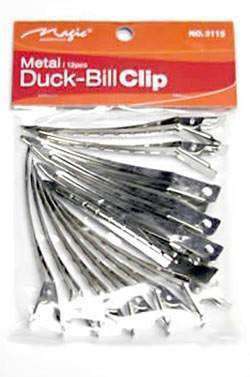 Magic Collection Metal Duck-Bill Clip #3115 - Beautiful Black Hair