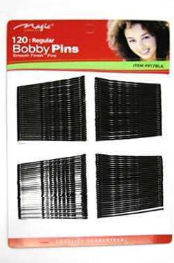 Magic Collection Bobby Pins Black #917 - Beautiful Black Hair