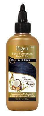 Bigen Semi Permanent Hair Color - BB1 Blue Black - Beautiful Black Hair