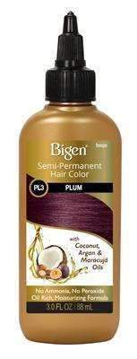 Bigen Semi Permanent Hair Color - PL3 Plum - Beautiful Black Hair