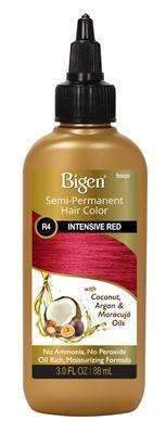 Bigen Semi Permanent Hair Color - R4 Intensive Red - Beautiful Black Hair
