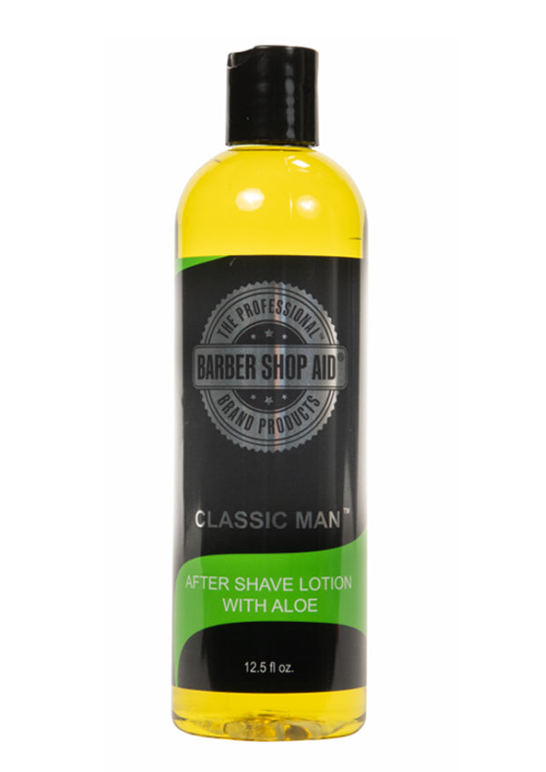 Barber Shop Aid Classic Man After Shave Lotion w/Aloe