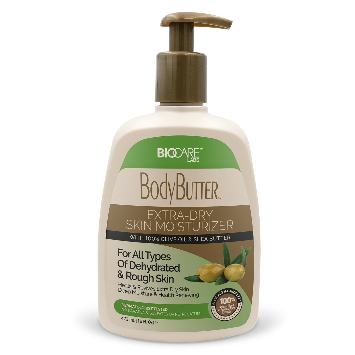 BioCare BodyButter Extra-Dry Moisturizer w/ Olive Oil & Shea Butter