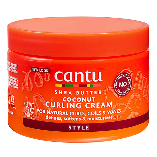 Cantu Shea Butter For Natural Hair Coconut Curling Cream 12oz