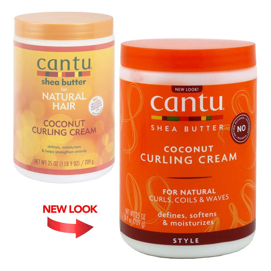 Cantu Shea Butter For Natural Hair Coconut Curling Cream 25oz