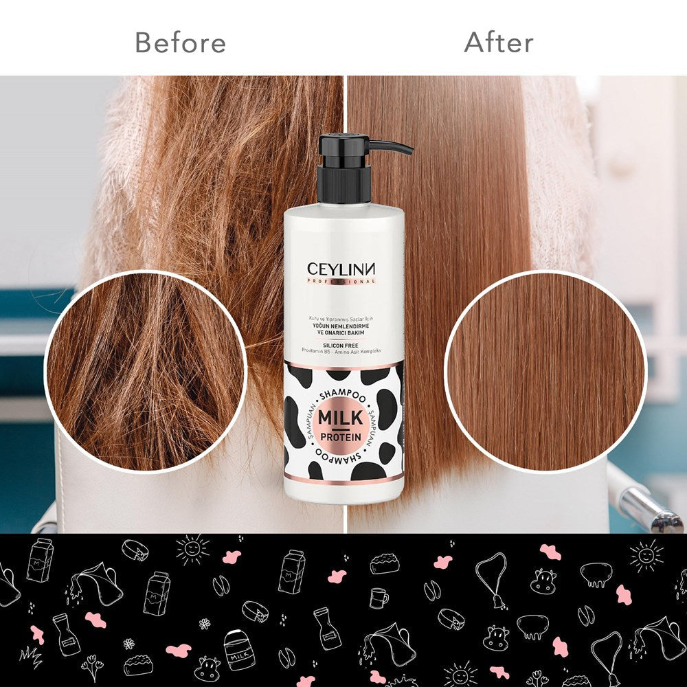 Ceylinn Milk Protein Shampoo