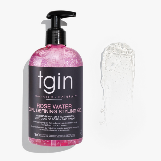 tgin Rose Water Curl Defining Styling Gel